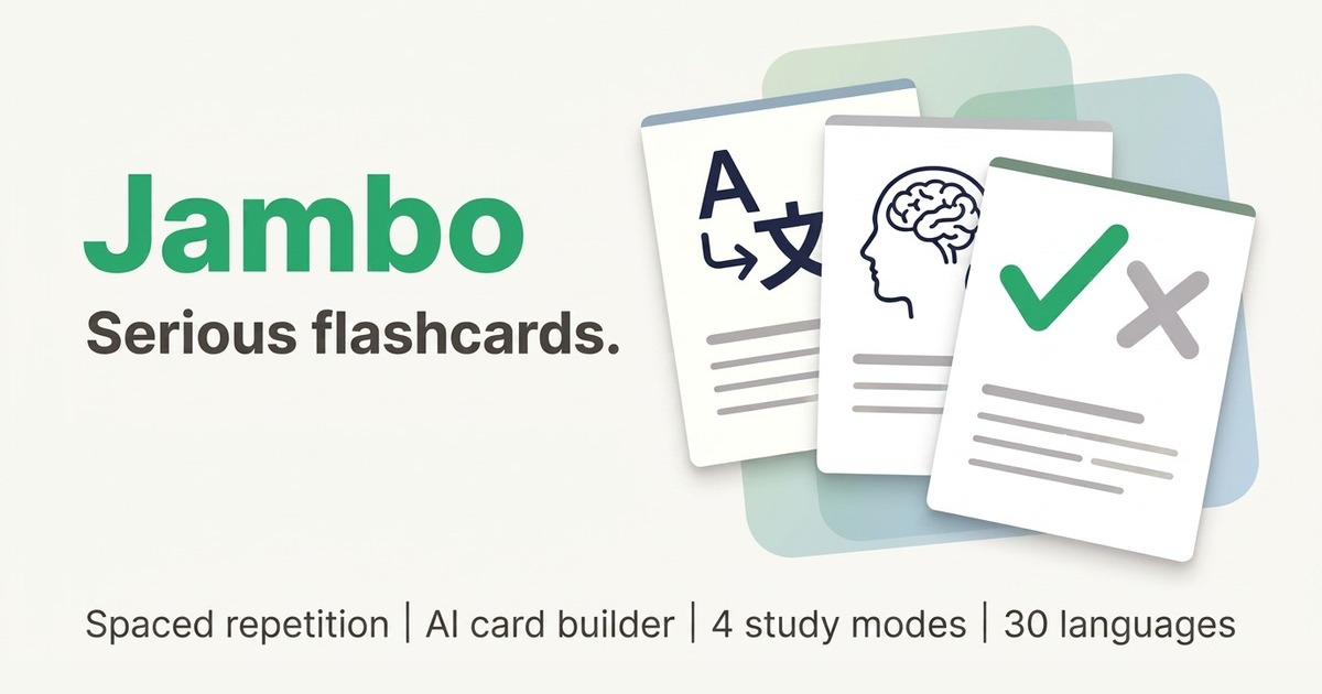 Best Quizlet Alternatives in 2026 (Free & Paid) | Jambo Blog